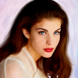 Портрет девушки (маслом)