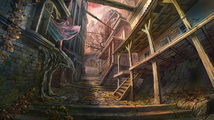 Мрачная улица