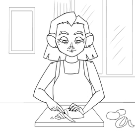 Dinner (linework)