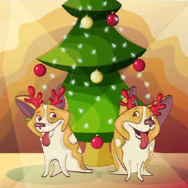 У собак Её Величества Новый год