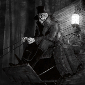 Иллюстрация к роману "Дракула"