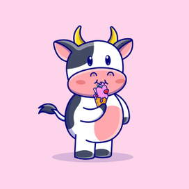 Милая буренка