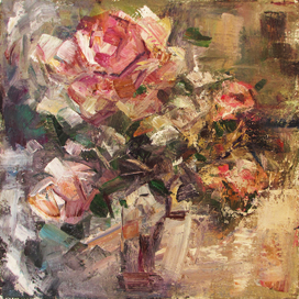 розы, купленные в дождь