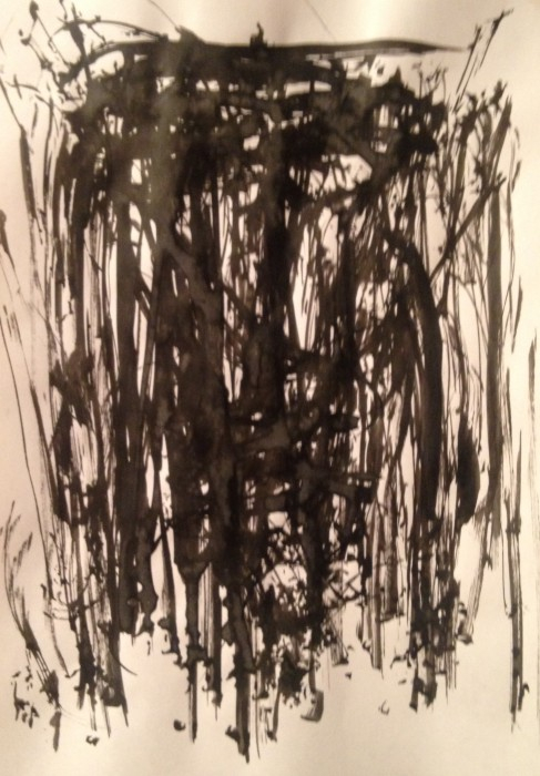 Шахтер в окопе