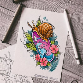 Улитка хранившая море