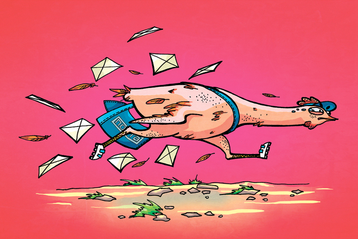 Почтовая курица