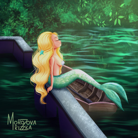 Русалка и лодка