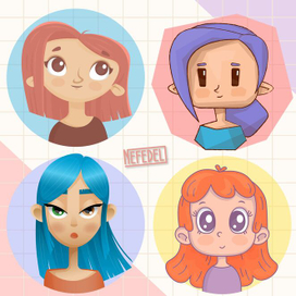 Стилизованные портреты