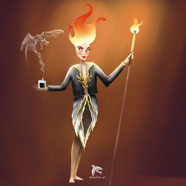 Бренд-персонаж эко свечи