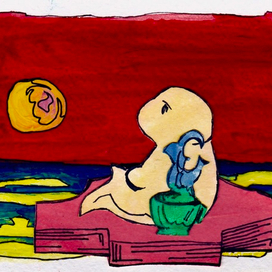 Вечер. Оливер и чай.