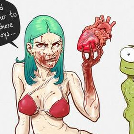 Девушка и лягушка