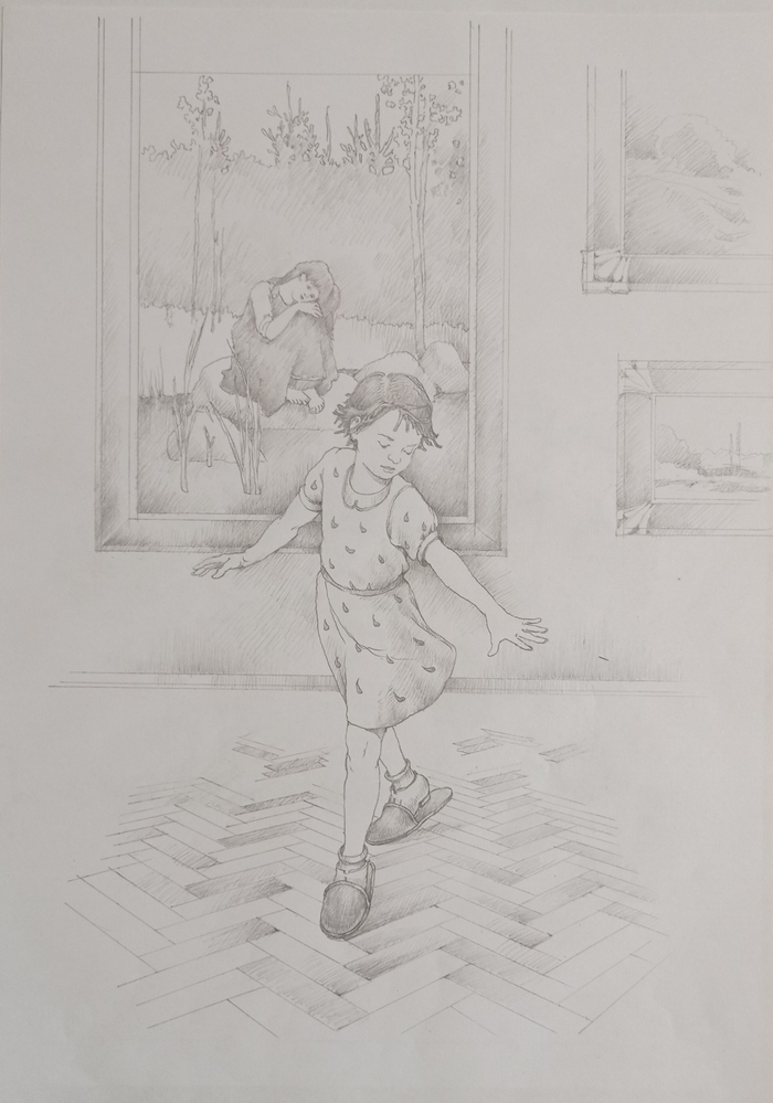 Танцующая девочка