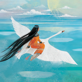 Сказка "Легенда о храбром богатыре Узоне и его возлюбленной Наюн"