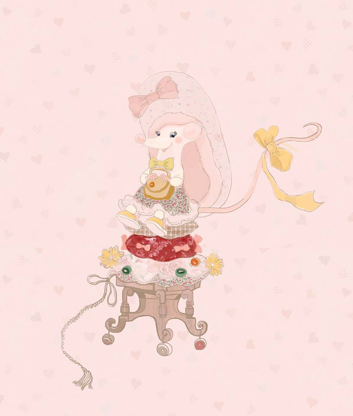 розовая мышь