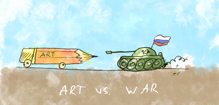 Art vs war