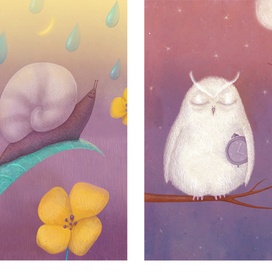 Открытки для магазина авторской игрушки ЛюбоZveri