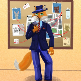 Лис детектив 