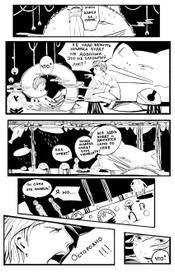 Маленькая история  про мир внутри  листа.(лист 2)