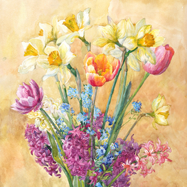 Дачный букет. Весна