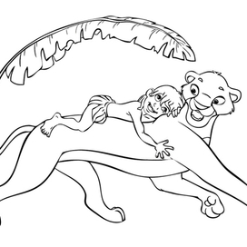 Маугли и черный леопард