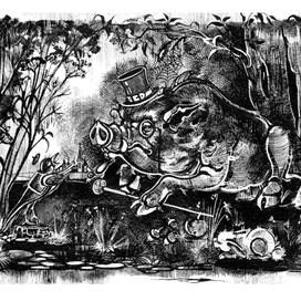 Недосягаемый соловей. Иллюстрация к книге А. Краузе