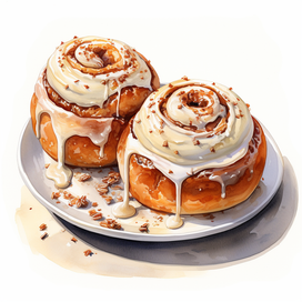 Иллюстрация булочек