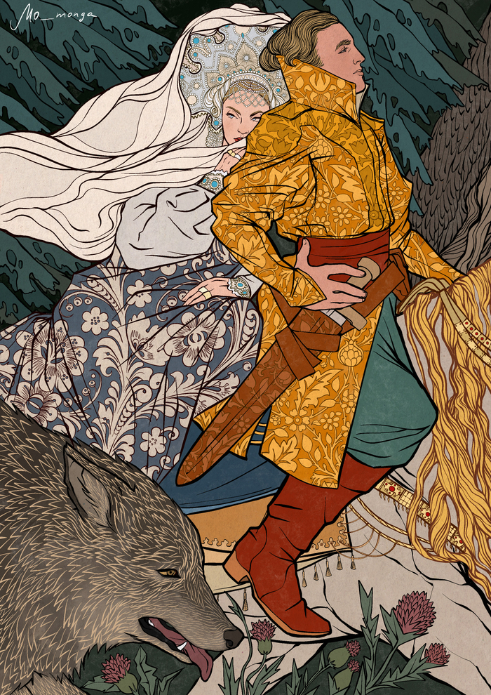 Сказка об Иване-Царевиче, Жар-Птице и Сером Волке