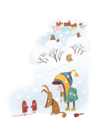 Про сбежавшие варежки