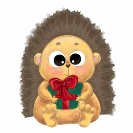 Ежик-ежик Новый год 