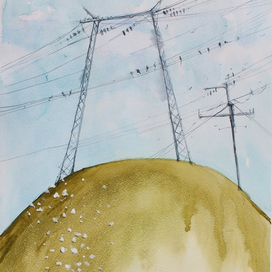 Птички на проводах