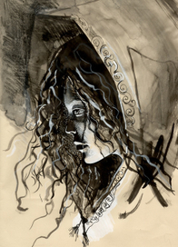 иллюстрация (набросок персонажа)