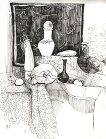 Натюрморт с курочкой