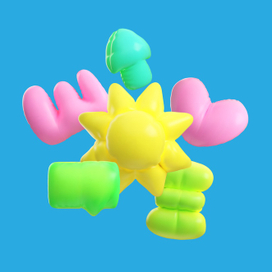 Надувные элементы для дизайна