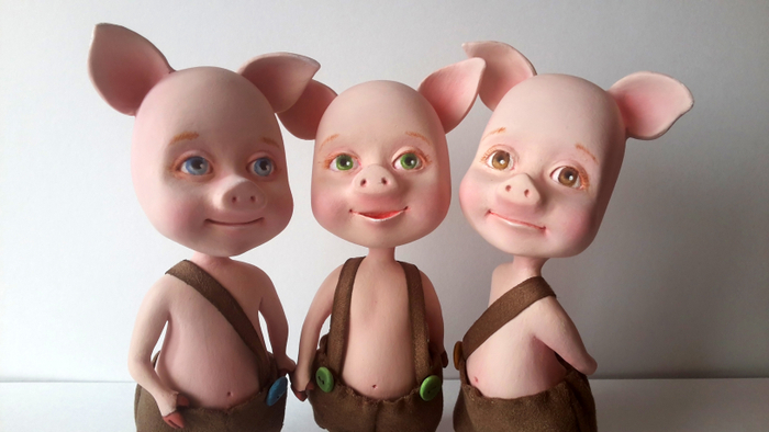 3 поросенка 