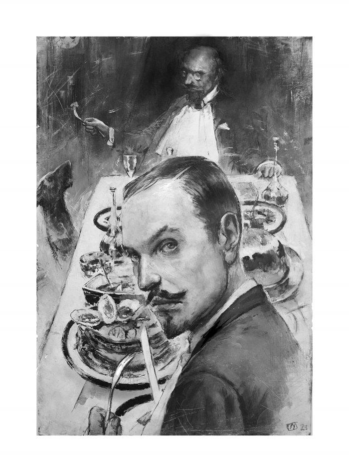 М.А.Булгаков "Собачье сердце" иллюстация к 3 главе