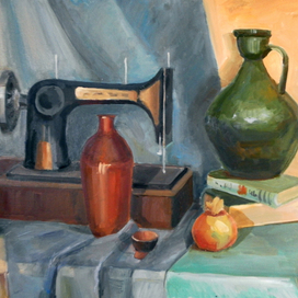 Натюрморт с машинкой