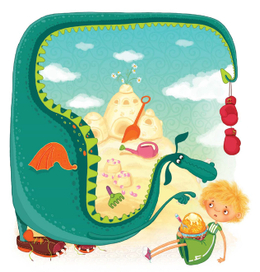 Ілюстрація до книги "Зварю тобі борщику"