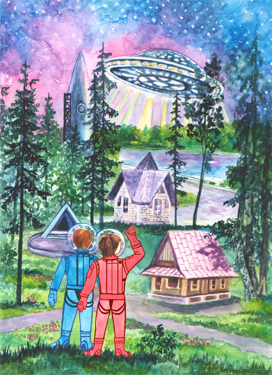 С мечтами о космосе