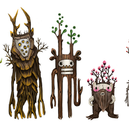 Деревья монстры