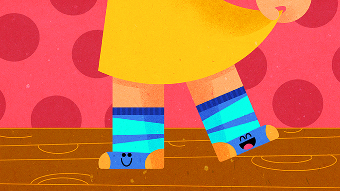 Носки и сорока