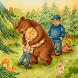 Иллюстрация для книги "Baylor's Big Adventures"