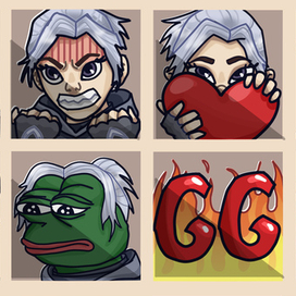 Смайлики для Twitch