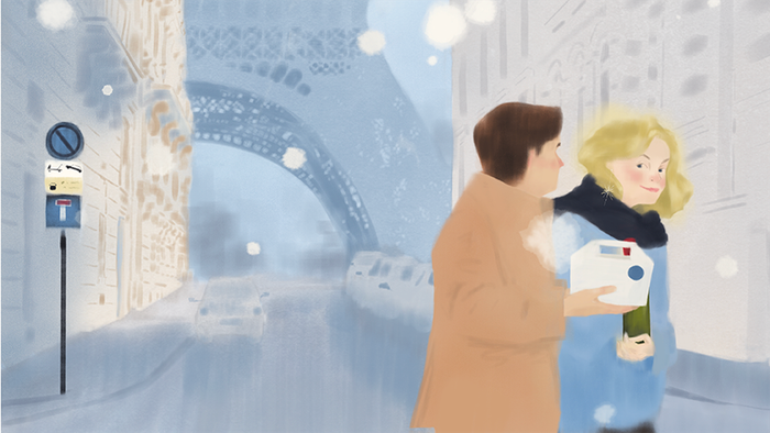 Новый год в Париже