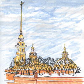 Peter and Paul Fortress St. Petersburg