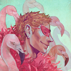 Король фламинго