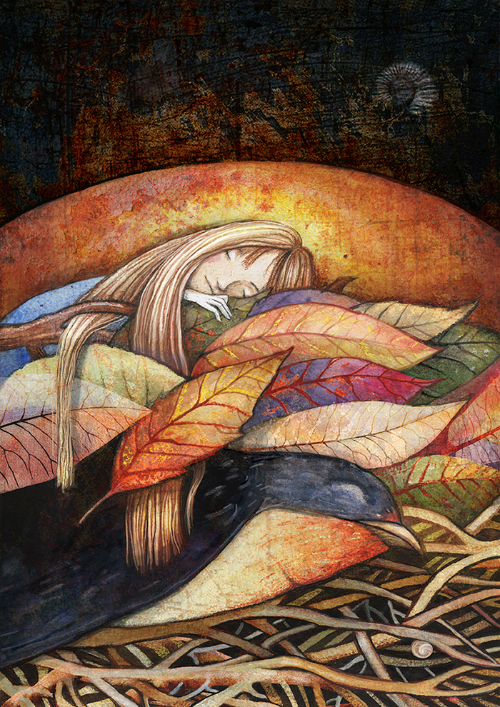 Дюймовочка спасает ласточку