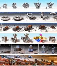 STAGE SKETCHES FOR ANIMATIX 4D STUDIO