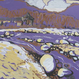 На берегу Телецкого озера. 