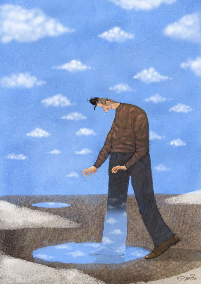 Весенняя лужа