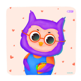 Совы тоже любят вкусно покушать